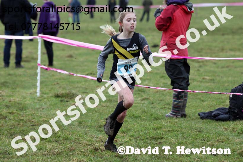 Girls under-13s, Start Fitness NEHL, Thornley Hill Farm, Peterlee, County Durham. Photo: David T. Hewitson/Sports for All Pics